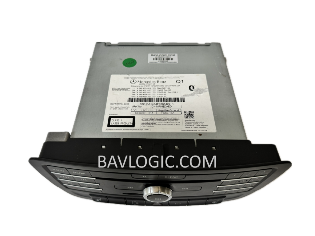 Mercedes Benz NTG 5.1 Repaired by Bavlogic