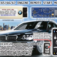 BMW E65 E66 745I 745LI 750LI 760LI custom Designed Remote Start Module Bavlogic