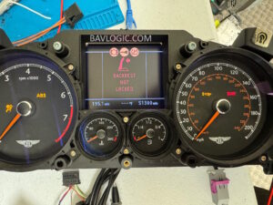 entley Continental Flying Spur Instrument Cluster Repaired by Bavlogic